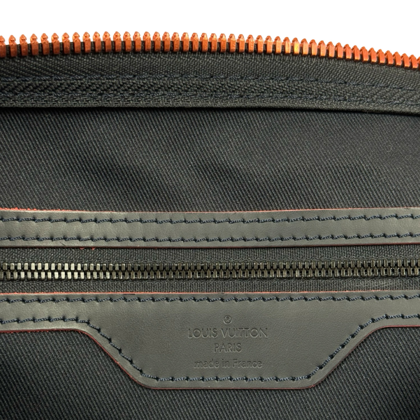 Louis Vuitton KeepAll Monogram Upside Down Navy