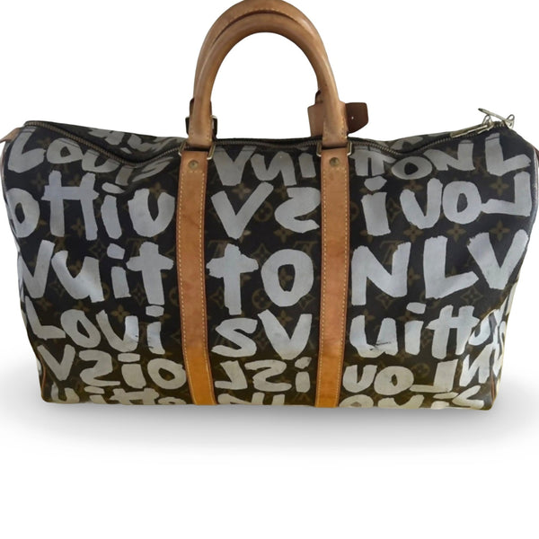 Louis Vuitton Keepall 50 Stephen Sprouse Graffiti