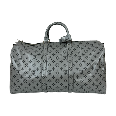 Louis Vuitton Keepall Monogram Argent Métallisé