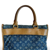Louis Vuitton Monogram Denim Sac Plat - View 6