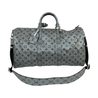 Louis Vuitton KeepAll Monogram Metallic Silver - View 2