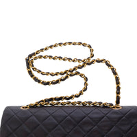 Chanel Classic Flap Medium in black lambskin leather, gold hardware – image 12