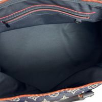 Louis Vuitton KeepAll Monogram Upside Down Navy - View 8