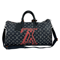 Louis Vuitton KeepAll Monogram Upside Down Navy - View 1