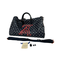 Louis Vuitton KeepAll Monogram Upside Down Navy - View 10