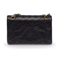 Chanel Classic Flap Small in black lambskin leather, gold hardware – image 3