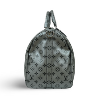 Louis Vuitton KeepAll Monogram Metallic Silver - View 3