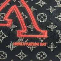 Louis Vuitton KeepAll Monogram Upside Down Navy - View 7