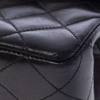 Chanel Classic Flap Small in black lambskin leather, gold hardware – image 17