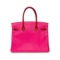Hermès Birkin 30 in pink Epsom leather, brushed gold hardware – image 3
