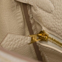 Hermès Kelly 25 in Craie Togo leather, gold hardware – image 10