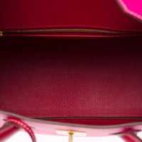 Hermès Birkin 30 in pink Epsom leather, brushed gold hardware – image 8