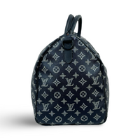 Louis Vuitton KeepAll Monogram Upside Down Navy - View 4