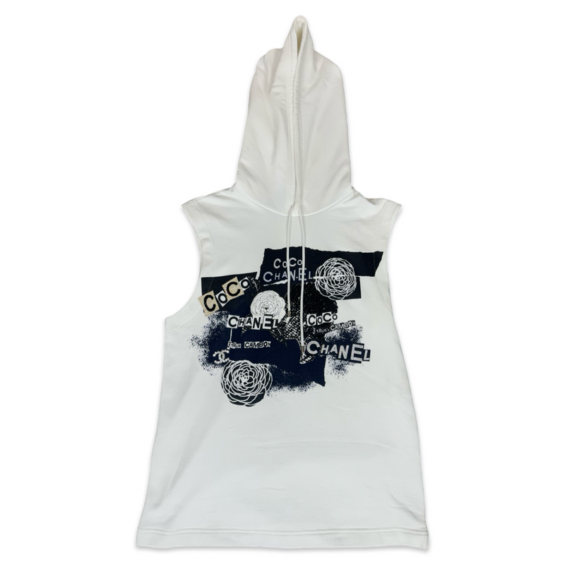 Chanel Hoodie sleeveless