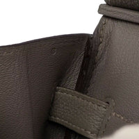 Hermès Birkin 35 in Gris Meyer Togo leather, palladium hardware – image 10