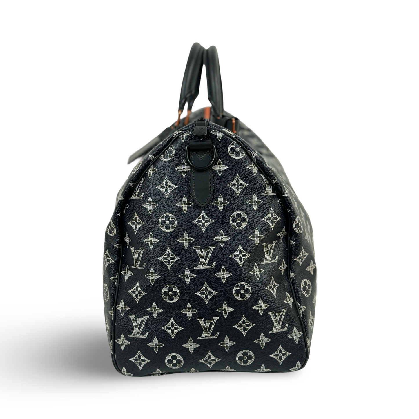 Louis Vuitton KeepAll Monogram Upside Down Navy