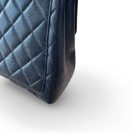 Chanel Vintage Top Handle Flap in black caviar leather, gold hardware – image 12