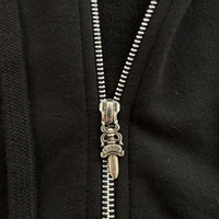 Chrome Hearts Zipped Hoodie - View 4