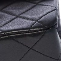 Chanel Classic Flap Small in black lambskin leather, gold hardware – image 18