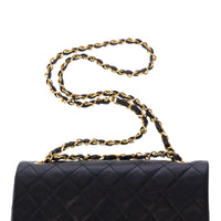 Chanel Classic Flap Small in black lambskin leather, gold hardware – image 12
