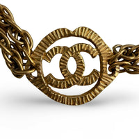 Chanel vintage CC Choker chain 24k gold-plated - View 3