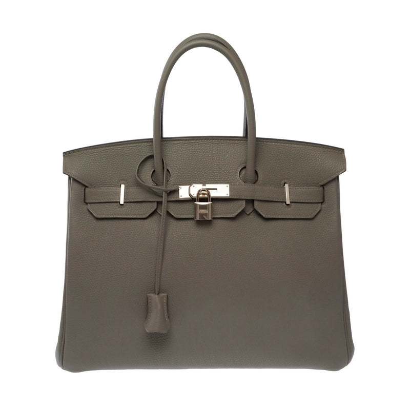 Hermès Birkin 35 in Gris Meyer Togo leather, palladium hardware – image 1