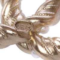 Chanel CC Pearl Brooch