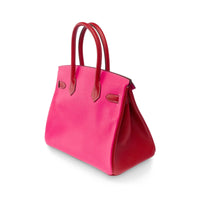 Hermès Birkin 30 in pink Epsom leather, brushed gold hardware – image 5