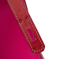 Hermès Birkin 30 in pink Epsom leather, brushed gold hardware – image 7