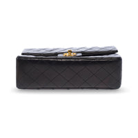 Chanel Classic Flap Small in black lambskin leather, gold hardware – image 13