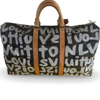 Louis Vuitton Keepall 50 Stephen Sprouse Graffiti