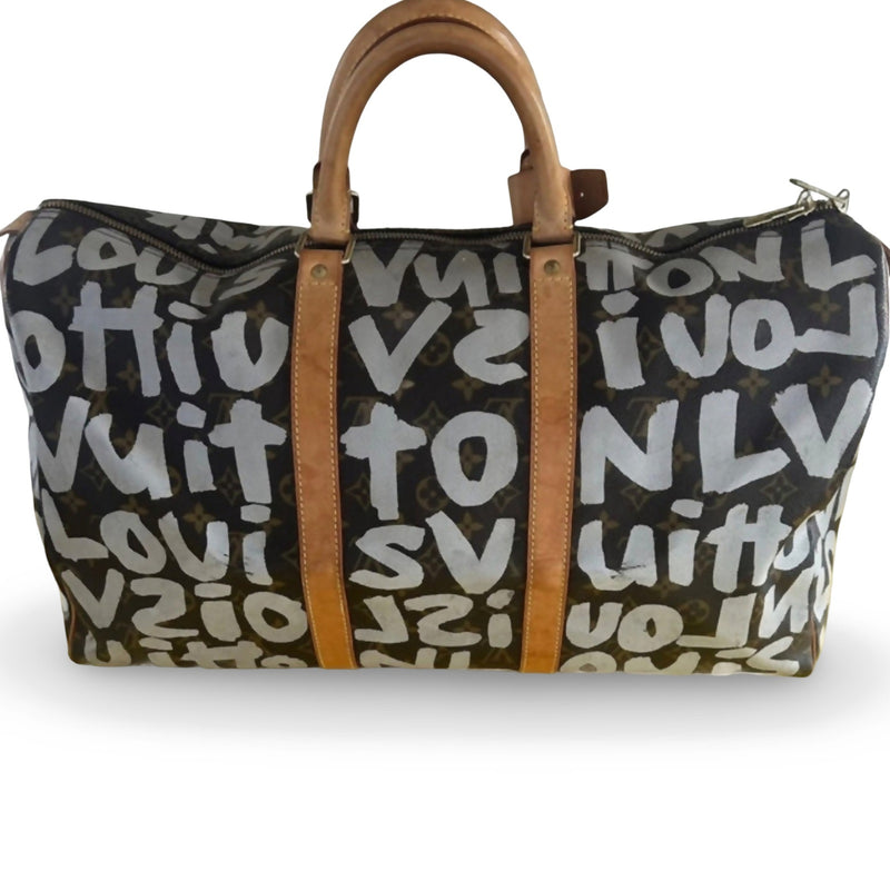 Louis Vuitton Keepall 50 Stephen Sprouse Graffiti