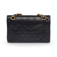 Chanel Classic Flap Small in black lambskin leather, gold hardware – image 3