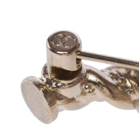 Chanel CC Pearl Brooch