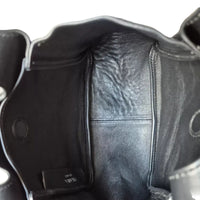 Prada Mini Tote in black leather, silver hardware – image 12