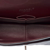 Chanel Classic Flap Jumbo in black caviar leather, silver hardware – image 11