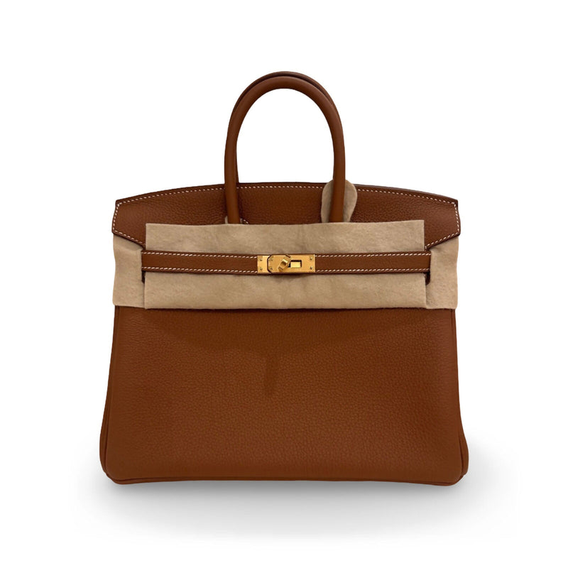 Hermès Birkin 25 in Gold Togo leather, gold hardware – image 1