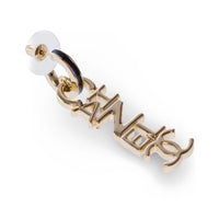 Chanel Logo Earrings