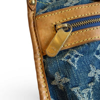 Louis Vuitton Monogram Denim Sac Plat - View 11