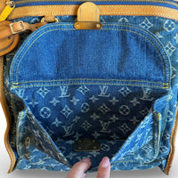 Louis Vuitton Monogram Denim Sac Plat - View 9
