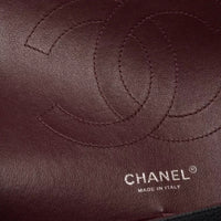 Chanel Classic Flap Jumbo in black caviar leather, silver hardware – image 10