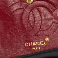 Chanel Classic Flap Small in black lambskin leather, gold hardware – image 6