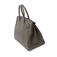 Hermès Birkin 35 in Gris Meyer Togo leather, palladium hardware – image 5
