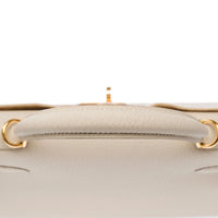 Hermès Kelly 25 in Craie Togo leather, gold hardware – image 7