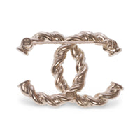 Chanel CC Pearl Brooch
