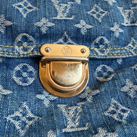 Louis Vuitton Monogram Denim Sac Plat - View 15