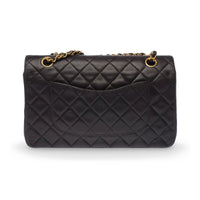 Chanel Classic Flap Medium in black lambskin leather, gold hardware – image 3