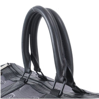 Louis Vuitton Keepall 50 Virgil Abloh in grey nylon, black hardware – image 7