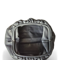 Bottega Veneta The Pouch in black nappa leather, silver hardware – image 8